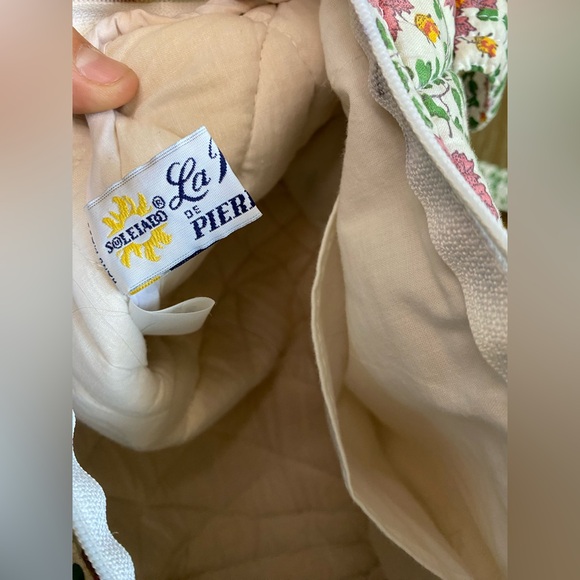 Vintage Pierre Deux Souleiado La Provence Quilted Tote. - Picture 6 of 11